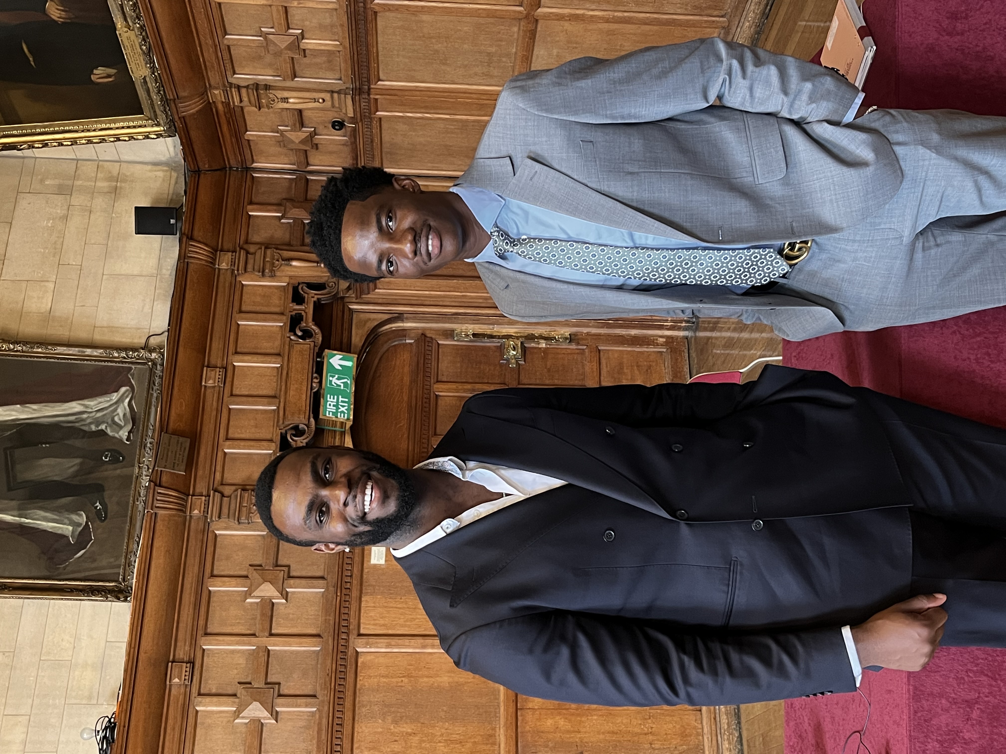 ICAD Oxford 2025 - Two professionals at Oxford University